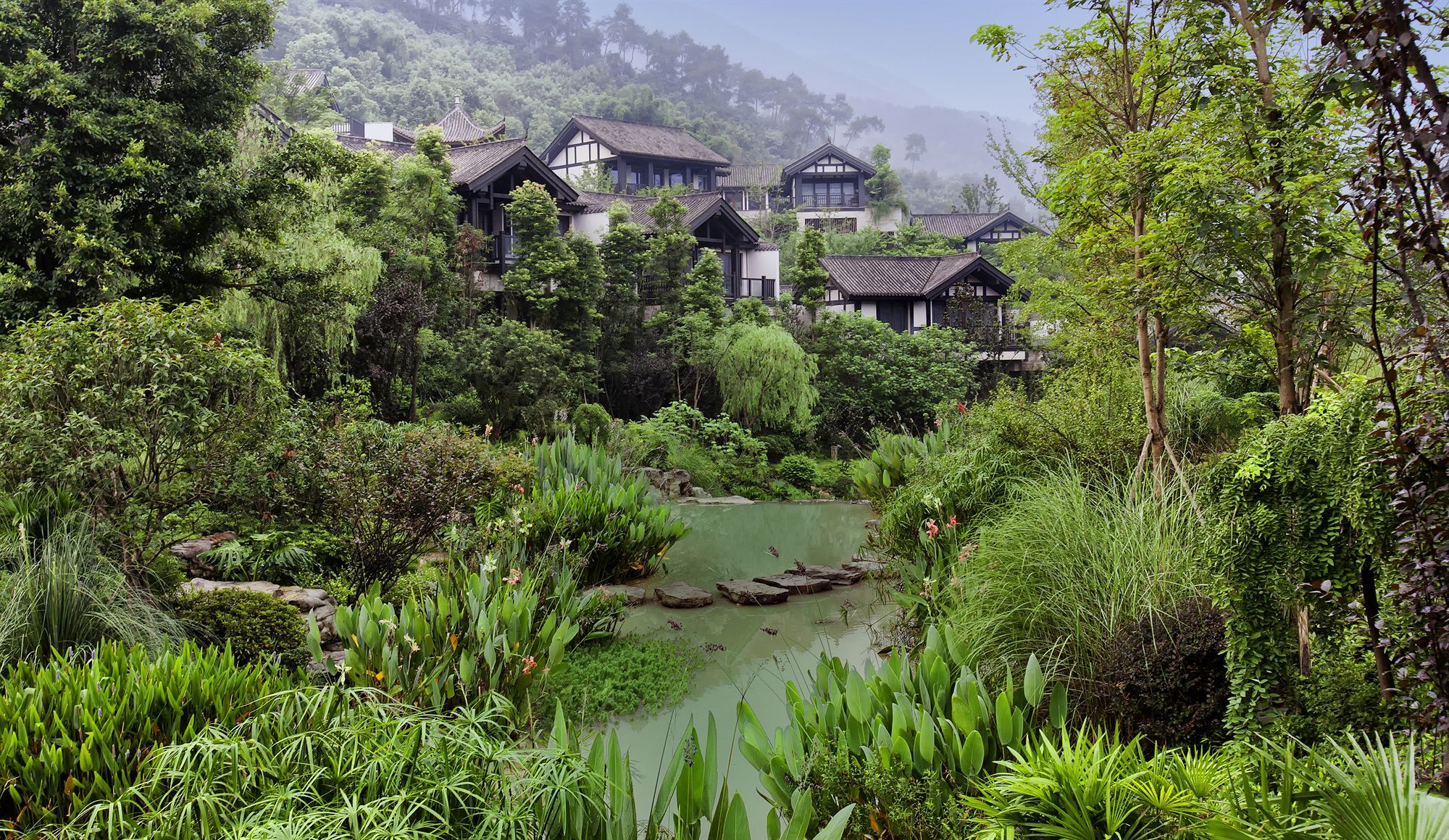 Banyan Tree Chongqing Beibei Hotel Exterior foto
